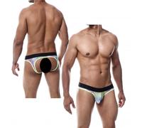 Perizoma a vita bassa maschile slip tanga intimo sexy aperto dietro MOB