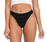 Perizoma da Donna con Stampa di misteriosi Buchi Neri cosmici, Elastico, Ideale da Abbinare a Leggings e gonne.