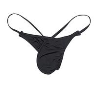 perizoma da uomo e uomo, biancheria intima erotica, slip Thong Sport G-Strings Low Rise T-Back, biancheria intima sportiva traspirante Thong Men's Underwear Mini Strings Comodi, a, M