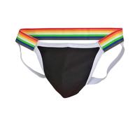 perizoma da uomo in cotone sportivo slip a vita bassa mutande erotiche rigonfiamento ouvert mutandine Sissy outfit multicolore confortevole leggero perizoma Causal Slim Fit Jockstrap intimo, Nero , L