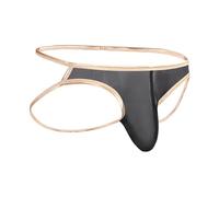 Perizoma da uomo, perizoma erotico, biancheria intima G-String Tanga, bikini, mutande, borse trasparenti, mini stringhe comode, Nero , M