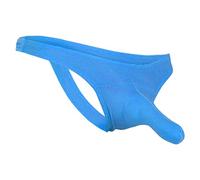 Perizoma da Uomo Sexy in Cotone Nero Slip Biancheria intima con Vita Bassa Tanga Perizoma Uomo Spago Sexy Briefs Underwear G-Perizoma Regolabile Thong Slip, blu, M