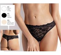 Slip perizoma donna SieLei Glam in pizzo e micro tulle, dietro liscio art 1943