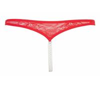 Perizoma in Pizzo Decorato Catene Perle Cottelli Lingerie Lace String Slip Sexy