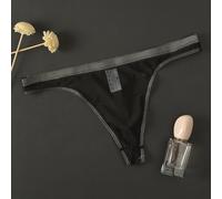 Perizoma Intimo per Uomo T-Back Sexy Vita Bassa Rete per trasparente Prospettiva