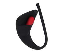 Perizoma Invisibile Senza Fasce C-String Slip NERO con Tasca Interna x Vibratore