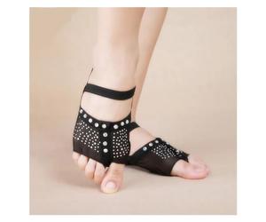 Perizoma per Piede da Ballo Protezione for il tallone Calzini for danza classica Danza del ventre Accessori for la danza Accessori for la danza Puntali con strass ( Color : With Rhinestone-01 , Size :