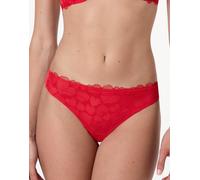 Perizoma Romance Hearts in tulle, rosso cuori Rosso 2/S