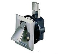Perko 0922DP0CHR - Chiavistello Cromato Non bloccabile per Foro da 3,5 cm (Senza Chiavi), Argento