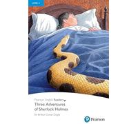 PERL4: Three Adventures Of Sherlock Holmes Book with eBook and audio