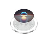 Perla nella sabbia e supernova in una sfera di vetro PopSockets PopGrip per MagSafe