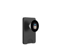 Perla nella sabbia e supernova in una sfera di vetro PopSockets PopWallet per MagSafe