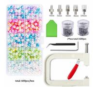 Perla Posto Macchina Attrezzo/Manuale Perforatore Fai da Te Mano Perlina