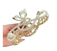 Perla/Strass Grandi Note Musicali Forme Fermagli Per Capelli Lavare Viso Accessori Per Capelli Per Le Donne Shopping Tornante