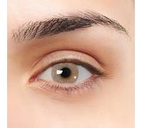 Perla VIP Lenti a contatto colorate grigie design super realistico 2 pezzi Annuali + kit con astuccio, pinzette e ventosa in silicone