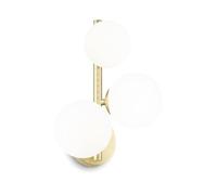 Perlage ap3 ottone Applique Ideal Lux