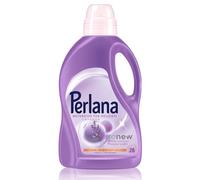 Perlana Detersivo Delicati Lavanda (28 lavaggi), Detersivo lavatrice liquido per lana, seta e delicati, Detersivo delicati per effetto cashmere e fibre rinnovate al profumo di lavanda