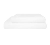 PERLARARA Set Asciugamani Viso e Bidet in Cotone, Morbidi e Confortevoli in Spugna 460 gr/mq, Asciugamano 60x110cm Ospite 40x60 cm - Bianco 100