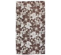PERLARARA Tappeto ANTISCIVOLO Arredo Casa Multiuso Aromatic Firenze Chenille ideale per bagno cucina cameretta o soggiorno (cm 55 x 140, Beige/Marrone)