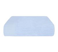 PERLARARA Telo Doccia Asciugamano grande in spugna di Cotone, Morbido e Confortevole 460 gr/mq, Telo bagno 100x150 cm, Cielo 225