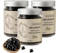 Perlas de hierbas para remojo de pies, con múltiples extractos de plantas naturales, que alivian la fatiga y brindan una experiencia relajante. Alivian las molestias en los pies.