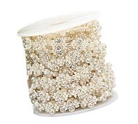 Perle artificiali Catena di perline Imitazione Perline Stringa Forniture per il Partito Per La Creazione di Gioielli Matrimonio Decorazione Della Casa Catena