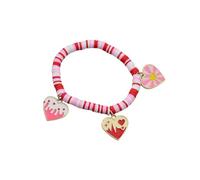 Perlé Bracciale Bracciali Bracciale Anelli Esclusiva dell'Anno del Bracciale in Perle di Giada Bianco Naturale Colore Fiore di Ciliegio, Fresco ed Elegante Da Donna Con Bracciale Gioielli Mm Anelli