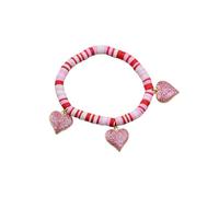 Perlé Bracciale Bracciali Bracciale Anelli Esclusiva dell'Anno del Bracciale in Perle di Giada Bianco Naturale Colore Fiore di Ciliegio, Fresco ed Elegante Da Donna Con Bracciale Gioielli Mm Anelli