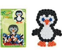 Perle da stiro Hama Maxi "Penguin", nel diametro di blister in sala da stiro maxi: 10,0 mm, compresa la piastra a perno - 1 pez NEW