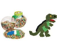 Perle da stiro Hama MIDI + piastre a matita, plastica Diametro di ferro da stiro Midi: 5,0 mm, incl. 3 piastre per penna - 1 pe NEW