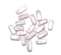 Perle d'acqua dolce naturali Ciondolo Punch Perline allentate Perline per gioielli Fare accessori per collana con braccialetti fai-da-teTrattamento professionale