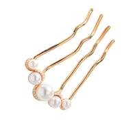 Perle delle donne Bastone dei Capelli Per Le Donne Forchette A Forma di U Per Lungo Francese Tornante Acconciature D'epoca Accessori Perle A Forma di