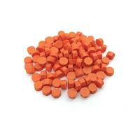Perle di ceralacca, Confezione da 100 perline di ceralacca multicolor amaretto for scrapbooking nozze regalo fai te(Color 010)