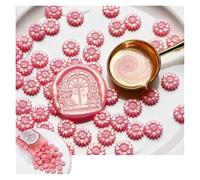 Perle di ceralacca, Confezione da 100 perline di ceralacca multicolori for scrapbooking buste, lettere, inviti nozze fai te(28)