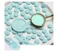 Perle di ceralacca, Confezione da 100 perline di ceralacca multicolori for scrapbooking buste, lettere, inviti nozze fai te(12)