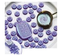 Perle di ceralacca, Confezione da 100 perline di ceralacca multicolori for scrapbooking buste, lettere, inviti nozze fai te(27)