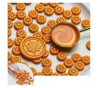 Perle di ceralacca, Confezione da 100 perline di ceralacca multicolori for scrapbooking buste, lettere, inviti nozze fai te(14)