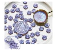 Perle di ceralacca, Confezione da 100 perline di ceralacca multicolori for scrapbooking buste, lettere, inviti nozze fai te(31)