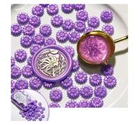 Perle di ceralacca, Confezione da 100 perline di ceralacca multicolori for scrapbooking buste, lettere, inviti nozze fai te(23)