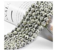 Perle di cristallo dalmatine - 45 pezzi rotonde da 8 mm, perline in pietre preziose e in pietra per creare gioielli