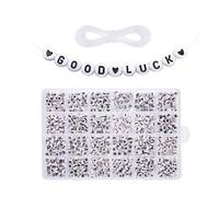 Perle Di Lettera La Produzione Gioielli Perline Parole Braccialetti