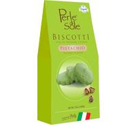 Perle di Sole - Biscotti al Pistacchio, 200 g. - Fragranti Biscotti Artigianali al Gusto di Pistacchio - Linea Break Time, Dolcezza Mediterranea e Gusto Autentico Made in Italy