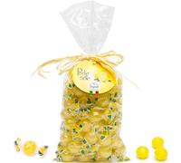 Perle di Sole - Caramelle al Limone Costa d’Amalfi I.G.P. 500g, con Olio Essenziale di Limone - Dolcezza Mediterranea dal Cuore della Costiera Amalfitana - Senza Glutine, Made in Italy