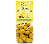 Perle di Sole - Confetti Dragées Mandorla al Limone, 150 g. | Croccanti Mandorle Tostate ricoperte di Cioccolato Bianco al Limone - Da Limoni 100% Italiani, Delizia Senza Glutine