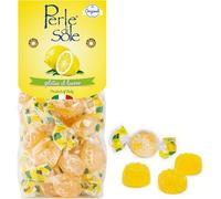Perle di Sole - Gelatine al Limone con Vero Succo di Frutta, 200 g. - Morbide Delizie Mediterranee agli Agrumi Italiani - Dolcezza Naturale Made in Italy, Caramelle Senza Glutine