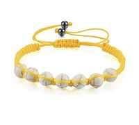 Perle in corda intrecciata intrecciate intrecciate intrecciate di cristallo da uomo in pietra naturale in pietra corniola imitazione ammers reggistica braccialetti reiki braccialetti reiki (colore: