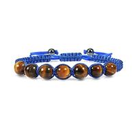 Perle in corda intrecciata intrecciate intrecciate intrecciate di cristallo da uomo in pietra naturale in pietra corniola imitazione ammers reggistica braccialetti reiki braccialetti reiki (colore:
