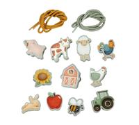 Perle in legno da infilare Little Farm | Little Dutch