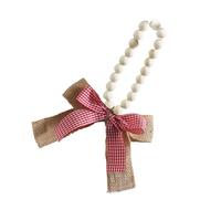 Perle in Legno Uniche Ghirlance per Accessori Ornamenti Eventi Speciali Cittadino Decorativo Decoro Perle Legno