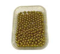 Perle Metallizzate in Zucchero Decorazioni Torta e Cake Design. 50 GRAMMI (Oro Metal)